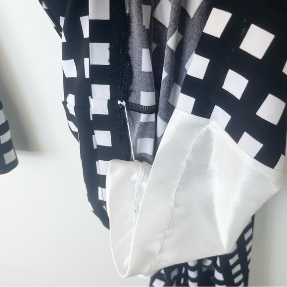 Pink Tartan gingham wrap dress - Picture 6 of 10